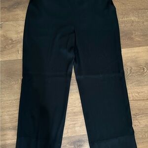 MM Lafleur Classic Black Wide Leg Pants Size 12